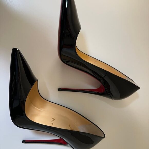 Christian Louboutin So Kate 120 Black Patent - Picture 4 of 9